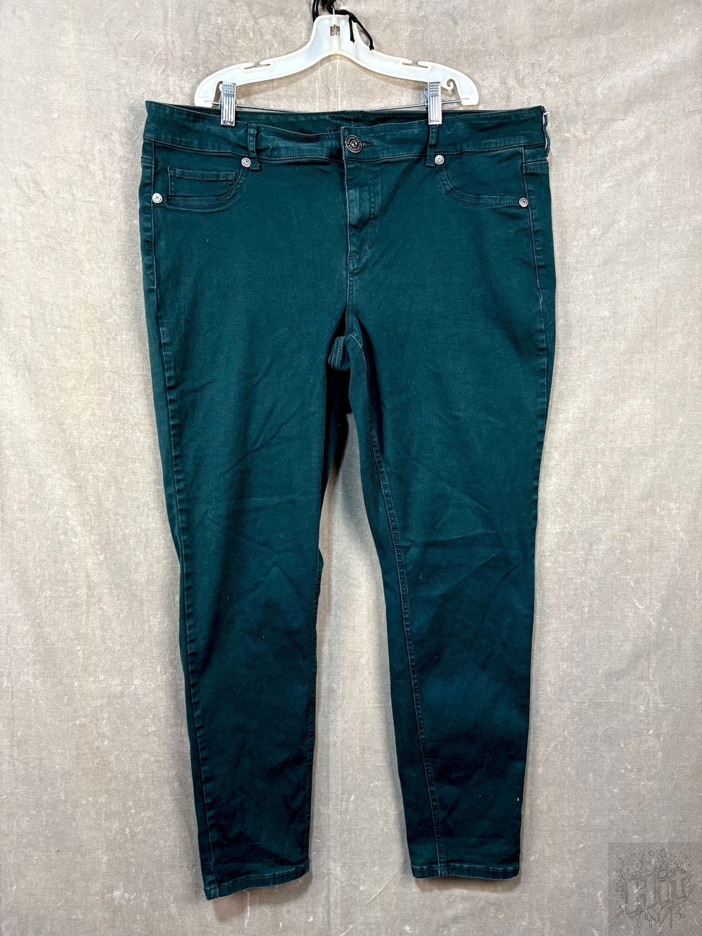Mauices Dark Wash Skinny Jeans with Classic Fit
